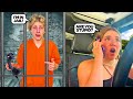 CALLING FROM "JAIL" PRANK ON GIRLFRIEND TO SEE HOW SHE REACTS! **MUST WATCH**👮‍♀️ | Lev Cameron