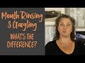 How to Use Mouth Rinse, How to Gargle, & Whats the Difference?