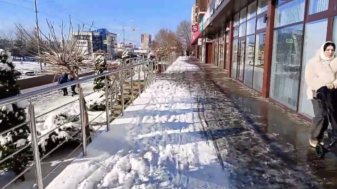 Анапа замело всë снегом))) 17.01.2026