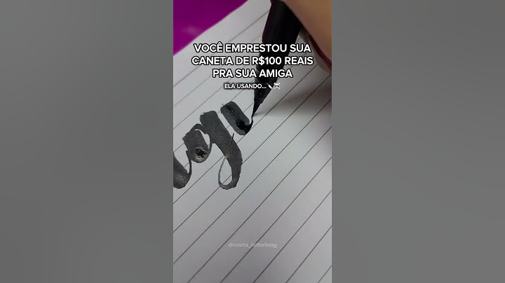Não empreste sua caneta de R$100 reias nunca pra sua amiga