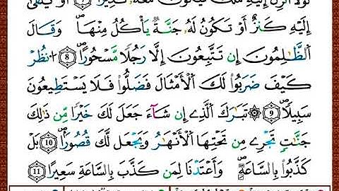 ختمة مصحف التجويد برواية قالون الصفحة رقم 360