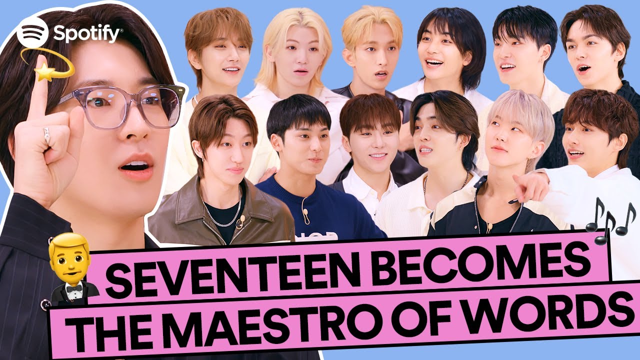 SEVENTEEN becomes the MAESTRO of wordsK Pop ON Playlist ZIP PARTY Part 2