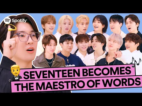 Seventeen Becomes The Maestro Of WordsK-Pop On! Playlist Zip Party