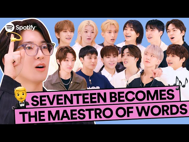 SEVENTEEN becomes the MAESTRO of wordsㅣK-Pop ON! Playlist ZIP PARTY (Part 2) class=