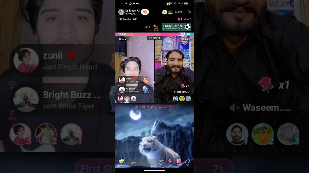 Dr Eman Ali vs Waseem pendu aba aba panshment match tiktok live 🔥🤣🤣27 February 2026