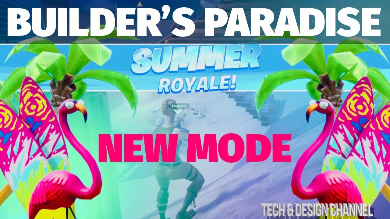 Fortnite New Mode Builder’s Paradise Update June 27, 2019 Fortnite