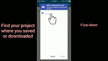 How to restore SketchWare Project