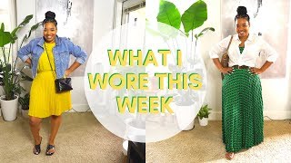 No Jeans Challenge | What I Wore This Week #09