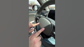 Neat design detail inside the 2024 Hyundai IONIQ 6