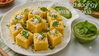 Soft & Spongy Khaman Dhokla Recipe | Instant Gujarati Khaman | Easy Breakfast & Snack screenshot 4