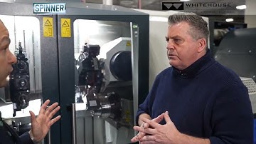 Spinner TTS series of multi turret high productivity bar turning centre #ukmanufacturing #cncmilling