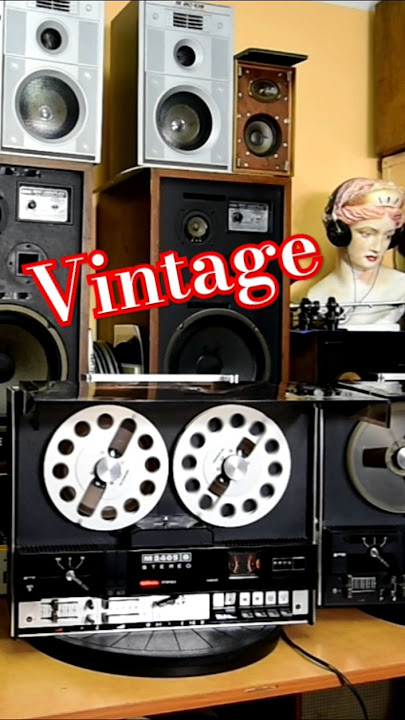 70s Vintage Rare Reel to Reel Tape Recorder UNITRA M2405S Poland