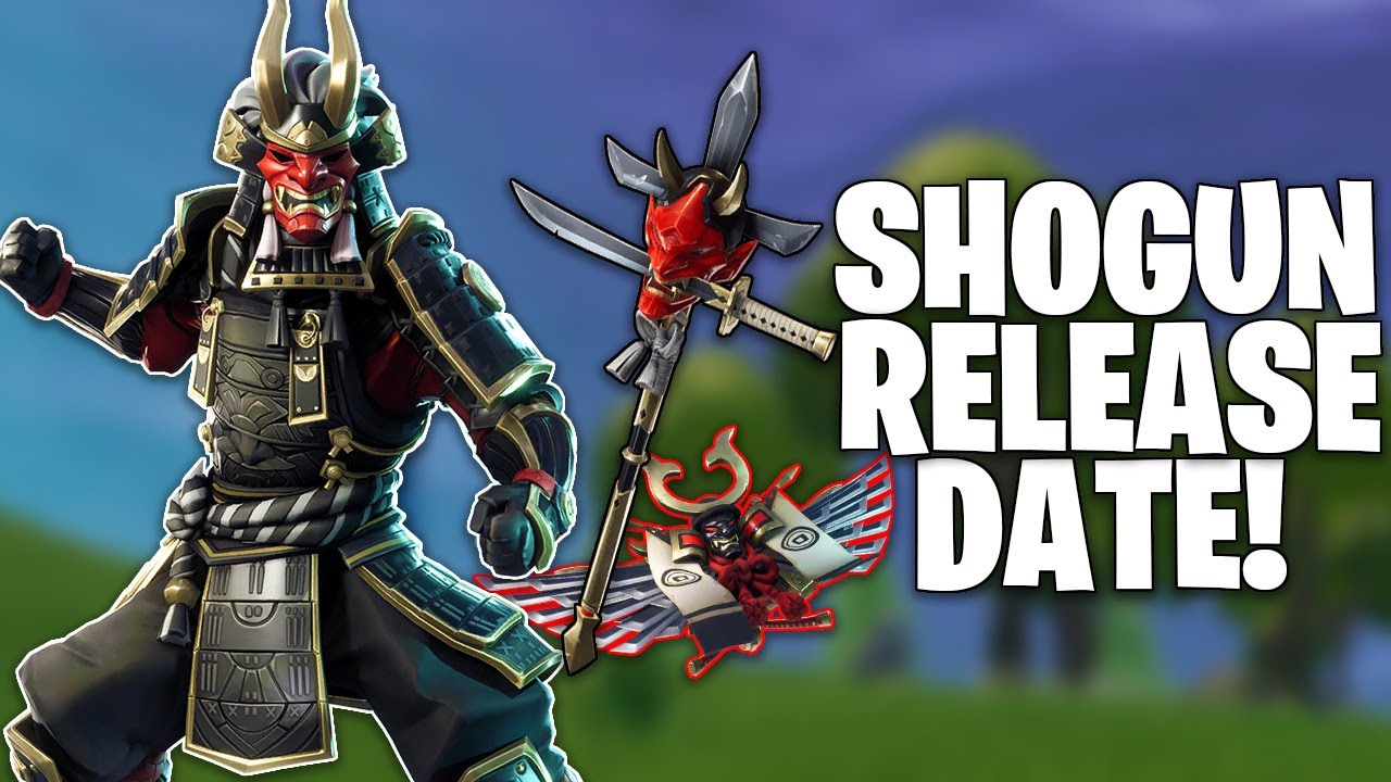 Fortnite Shogun Skin Release Date - Skin Info - YouTube