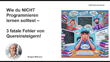 Wie du NICHT Programmieren lernen solltest