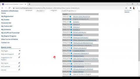 MYNCC/Student Center Review
