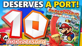 Paper Mario Color Splash Deserves a Second Chance on Switch 2!