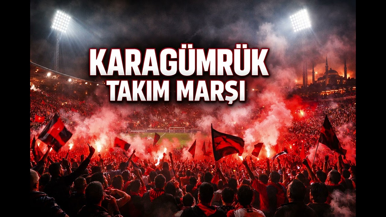 KARAGÜMRÜK TAKIM MARŞI ⚫🔴 | Tribünleri Ayağa Kaldıran Marş