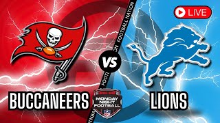 Tampa Bay Buccaneers vs Detroit Lions - Monday Night Football - Live Stream - Color Radio Broadcast
