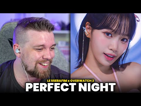 LE SSERAFIM x Overwatch 2 (르세라핌) 'Perfect Night' MV | REACTION