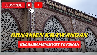 CARA BUAT CETAKAN KRAWANGAN SENDIRI