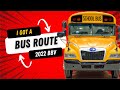 2021 Update : I Got A Bus Route (2022 Blue Bird Vision)
