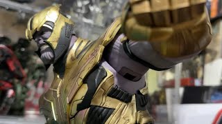 Marvel Thanos vs ToysStory Buzz Stopmotion fight scene