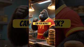 Gorilla boy at McDonald #shortfeed #football #mcdonald #shortfeed #foryou