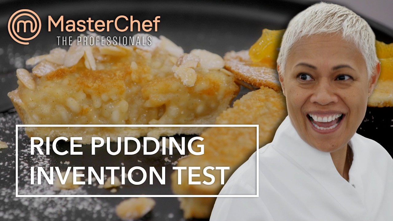 Master R Chef Rice Reinventing a Classic British Rice Pudding | MasterChef: The ...