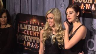 Savvy and Mandy Red Carpet Fashion - ACCAs 2014