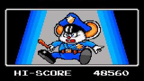 Game Over: Mappy (Sega Game Gear)