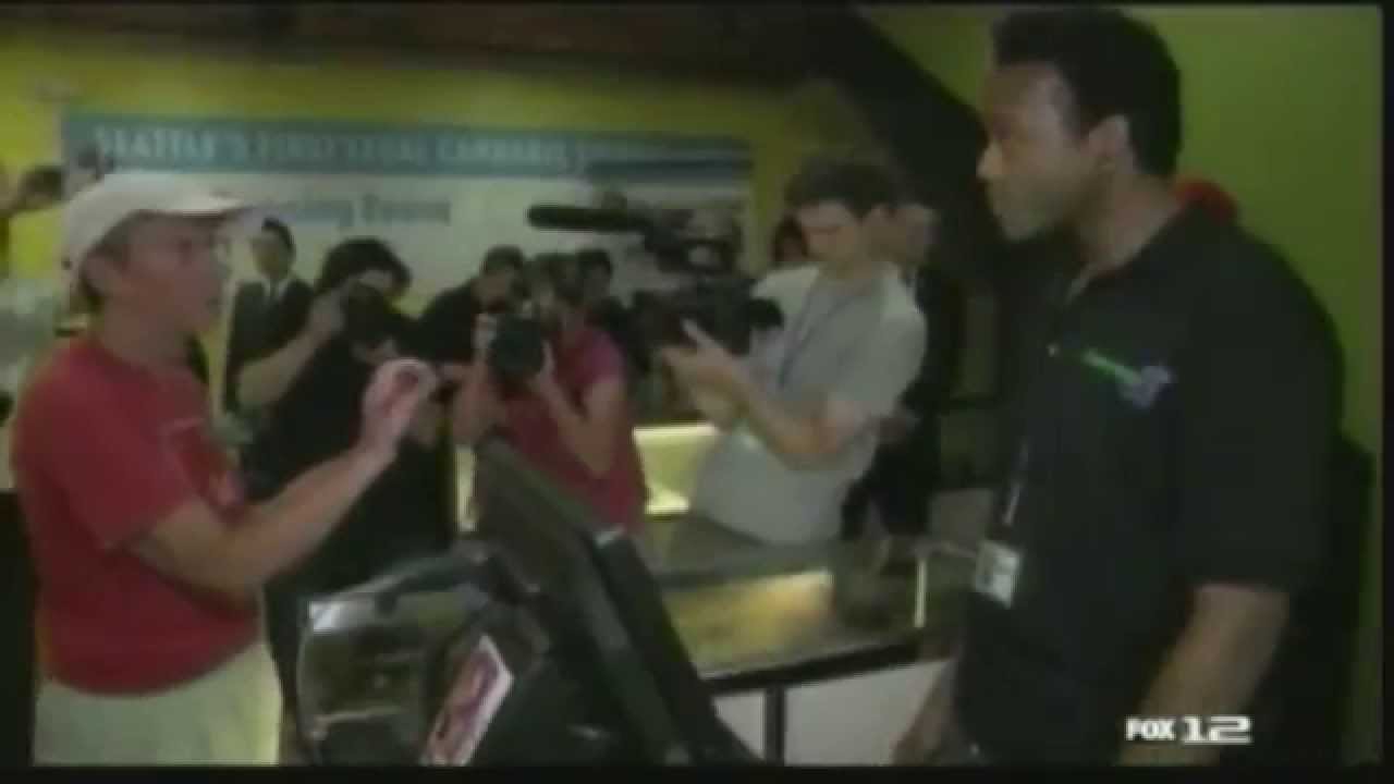 Historic Footage of Opening Day Sales of Cannabis in Kelso, Washington