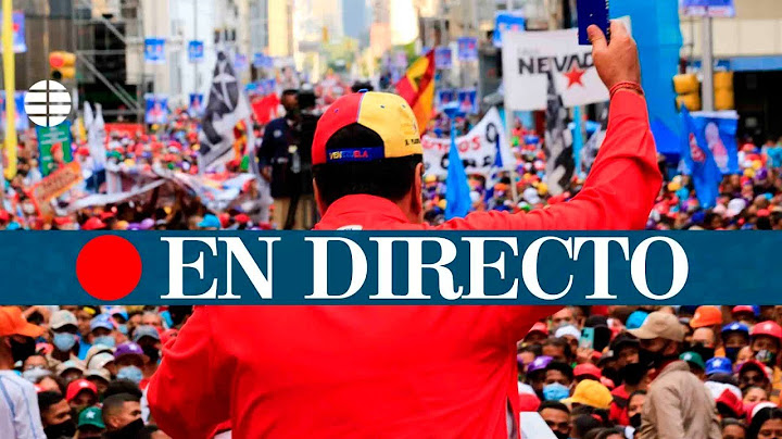 DIRECTO VENEZUELA | Maduro emite su voto en las elecciones parlamentarias