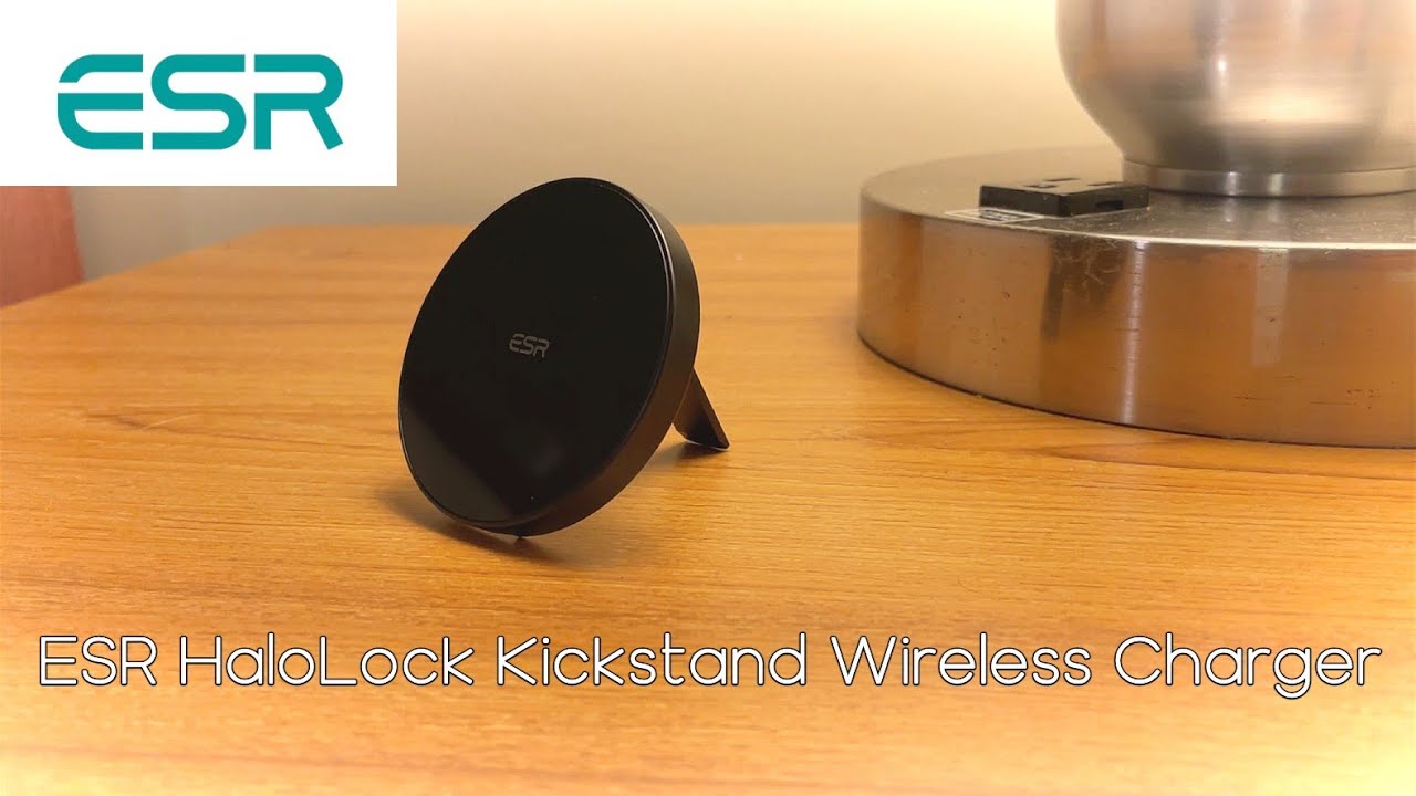 ESR HaloLock Kickstand Wireless Charger! YouTube
