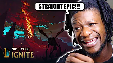 Ignite (ft. Zedd) | Worlds 2016 - League of Legends (REACTION)