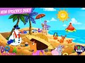 Dora The Explorer | The Snowman At The Beach | Akili Kids!
