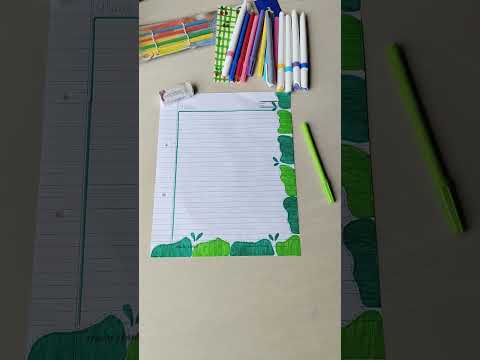 Aesthetic file page decoration ideas #shortsfeed