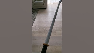 Collapsing Katana 3D Printed