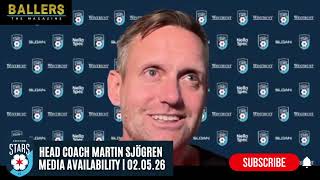 Head Coach Martin Sjögren: Chicago Stars FC | Preseason Training Session Media Availability 02.05.26