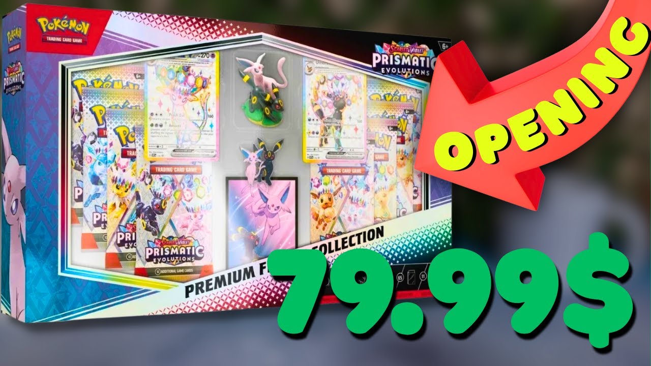 Premium Figure Collection, Prismatic Evolution. PROFIT or LOSS?
