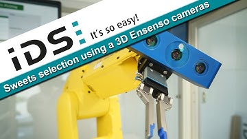 Sweets selection using a 3D Ensenso cameras