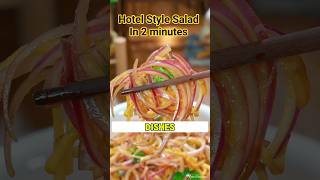 Crispy Apple Onion Salad Hotel-Style In Minutes