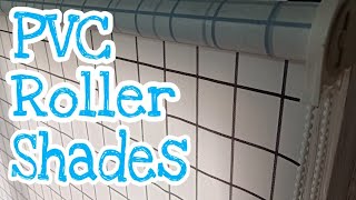 DIY PVC Roller Shades for P500 / $10!