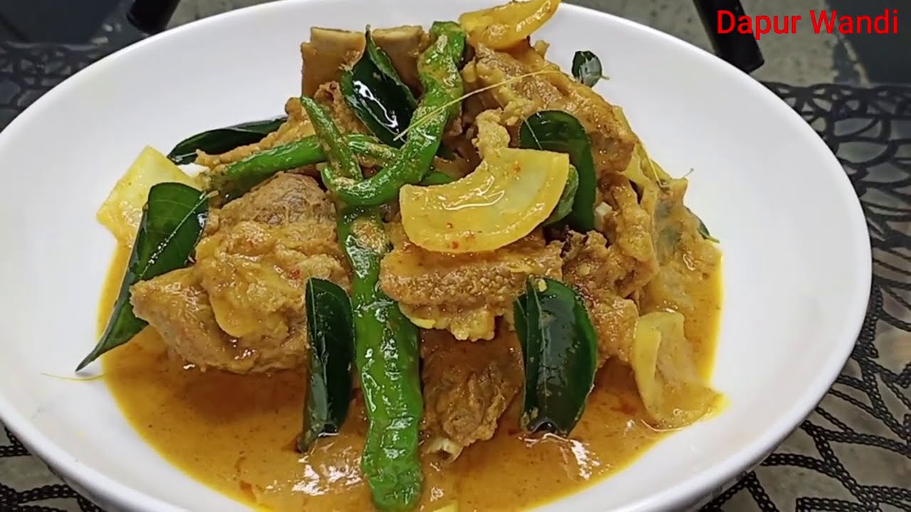 Resep Kari Kambing Bumbu Aceh Mantul - YouTube