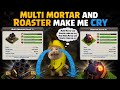 Clash of clans, Multi Mortar and Roaster make me cry.