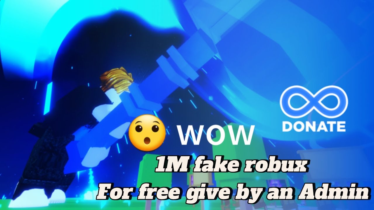 Roblox infinite robux legit | free 1m fake robux - YouTube