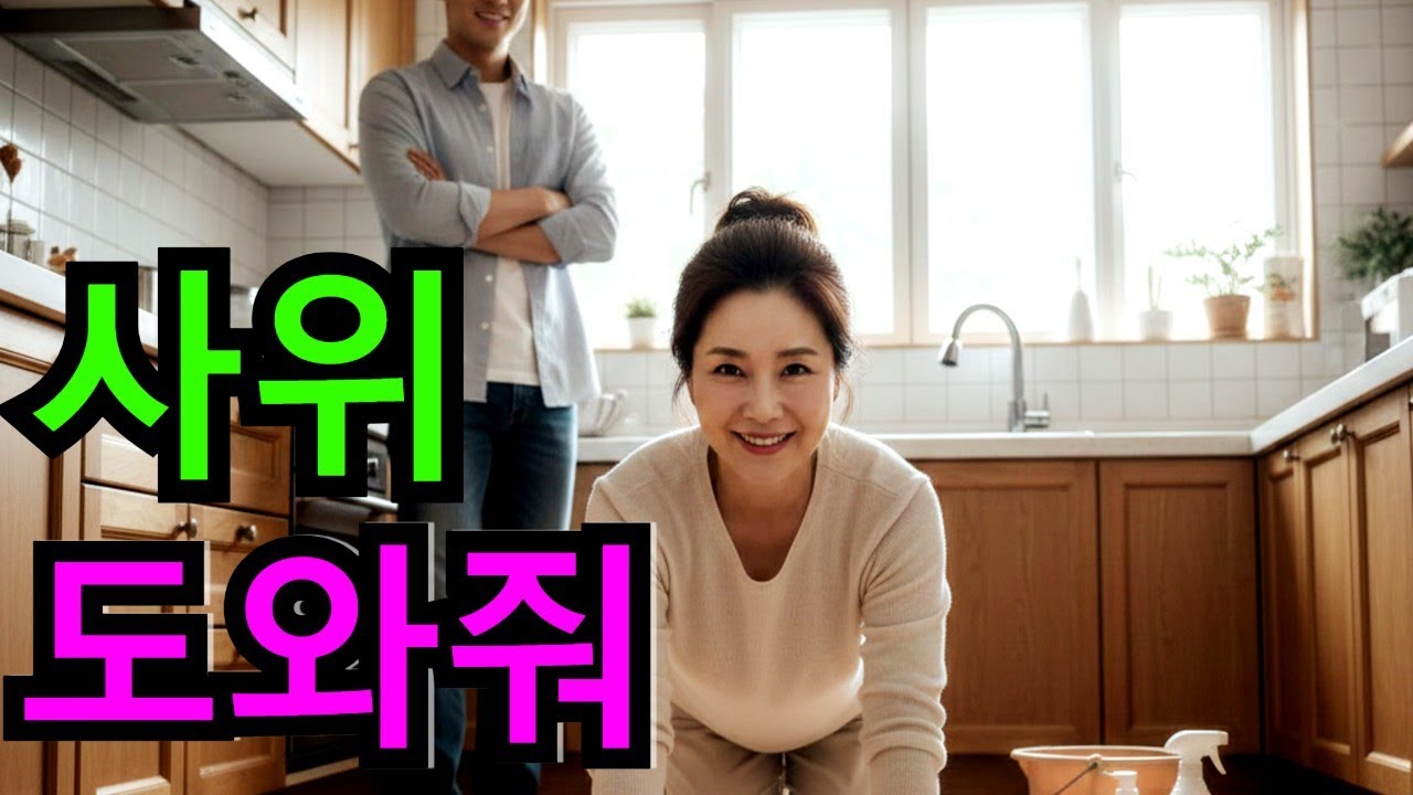 사위한테 도와달라고 했어