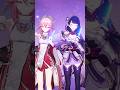 しかのこのこのここしたんたん Arlecchino Lynette Chiori Kirara Ganyu Shenhe Raiden Yae Miko 【Genshin Impact MMD】