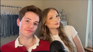 My friend tries ASMR! (he did so good!)