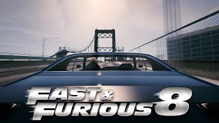 Fast Furious 8 DOM Plymouth GTX Scene | Remake in GTA 5 screenshot 5