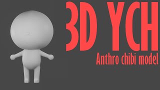 3D chibi model YCH! [SOLD!]